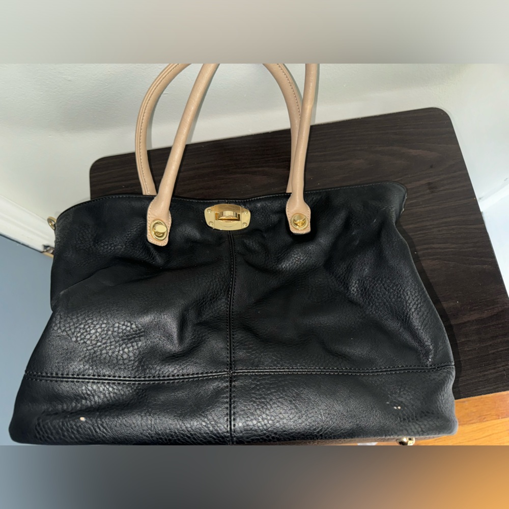 Charming Charlie Black Large Purse